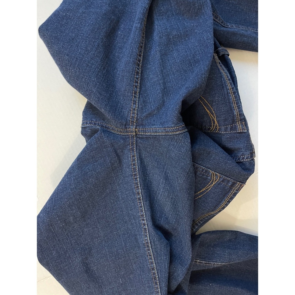 Charter Club Jeans Women 34 Blue Straight Leg Mid Rise Classic Denim Stretch - Picture 13 of 13